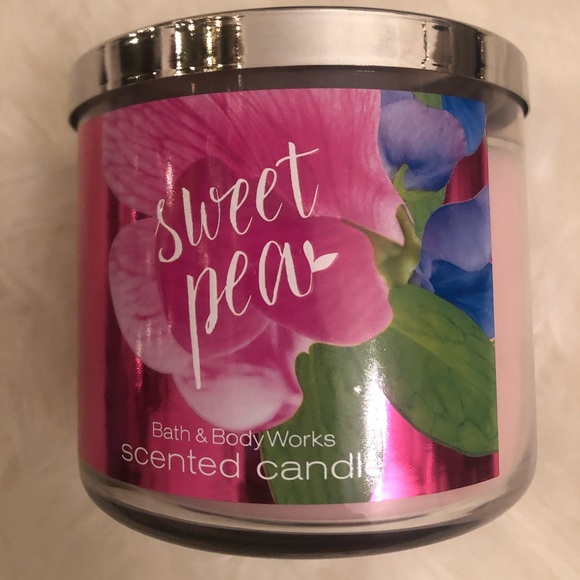 Other - B&BW Sweet Pea 3-Wick Candle